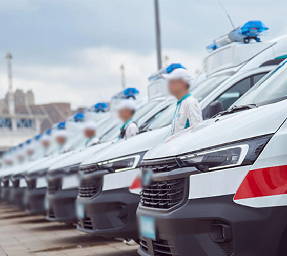 仙桃市服务车队展示